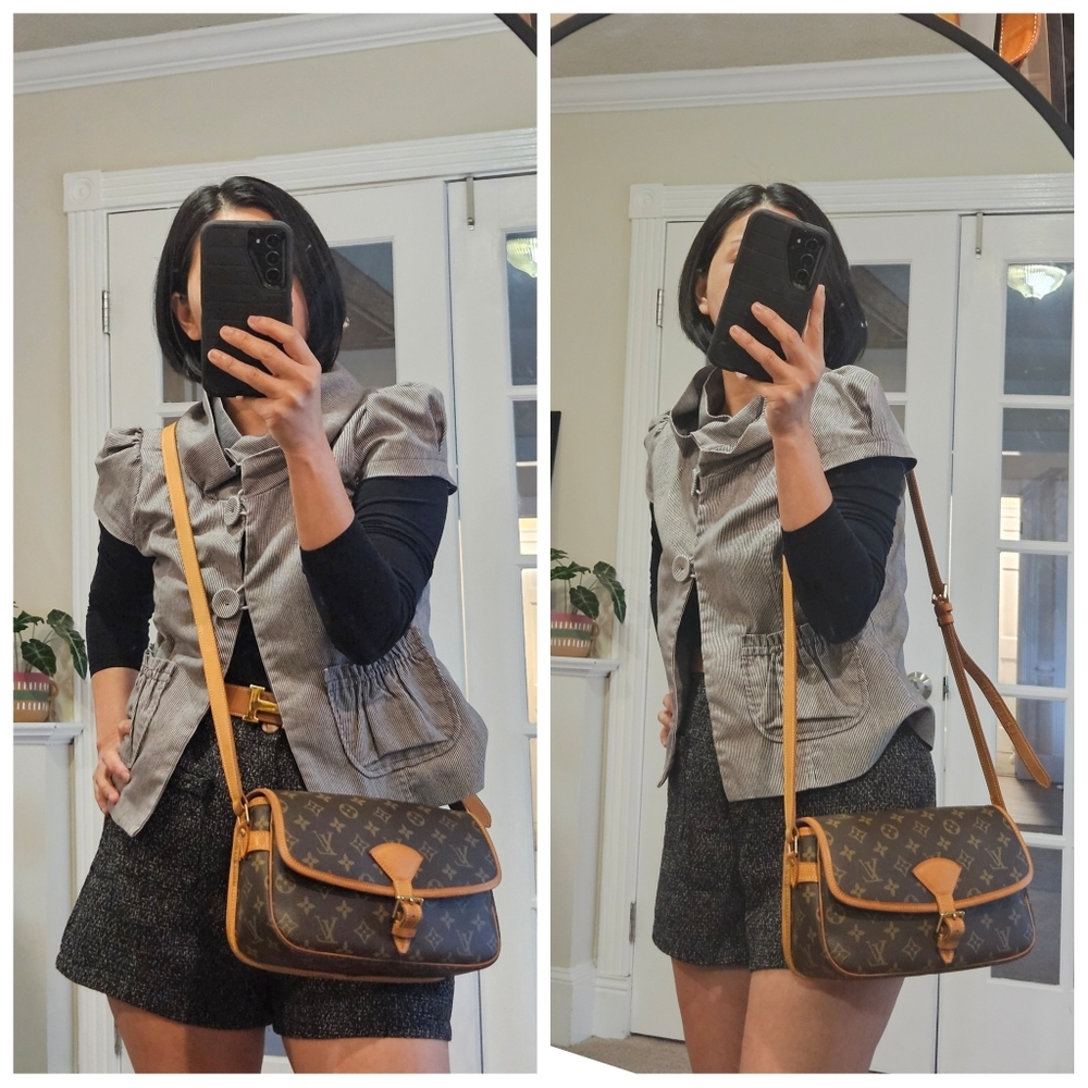Authentic Louis Vuitton Sologne #4314M - Picture 3 of 9